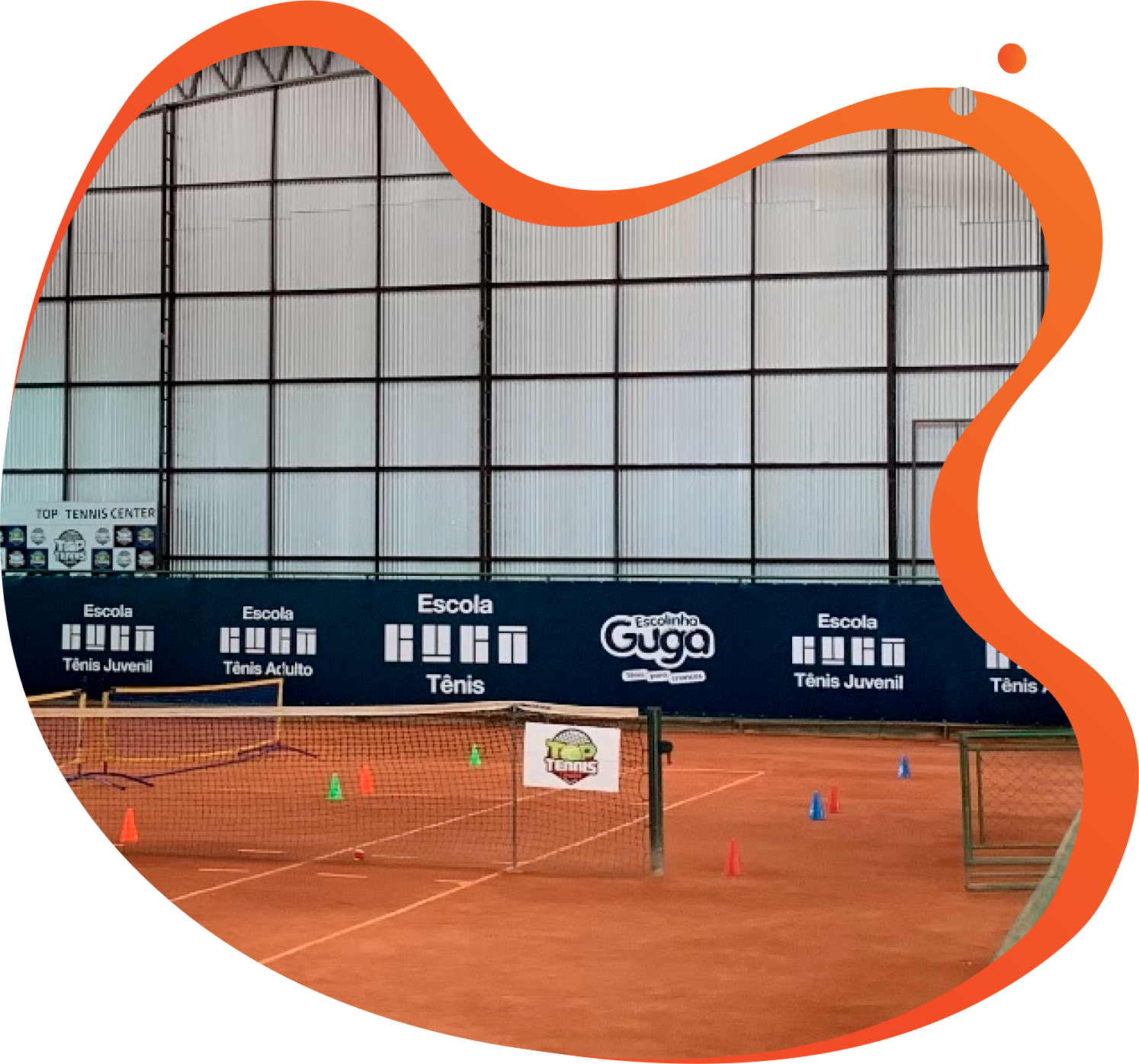 Aulas de tênis e Aluguel de Quadras - Top Tennis Center